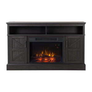 Aspen Media Electric Fireplace TV Stand by Homestar