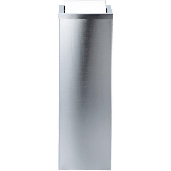 Agm Home Store Square Tall Stainless Steel 6 5 Gallon Swing Top