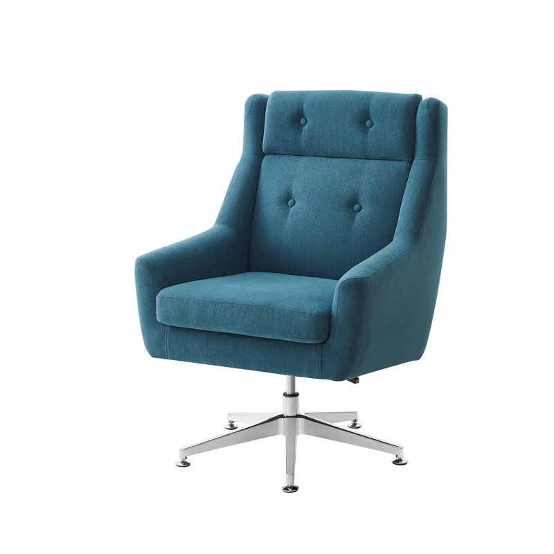 Red Barrel Studio® Farryn Velvet Executive Chair & Reviews ...