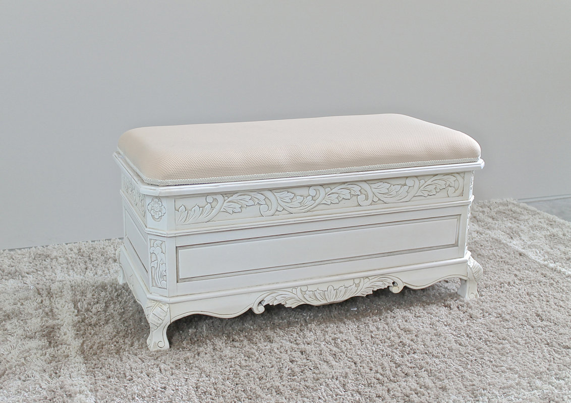 International Caravan Windsor Antique White Wood Indoor Bench ... International Caravan Windsor Antique White Wood Indoor Bench ...