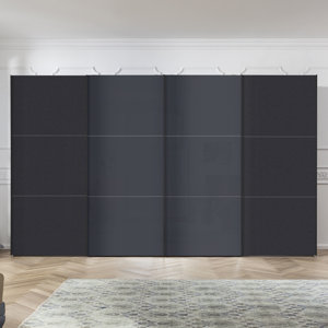 Schwebetürenschrank Solutions, 400 cm B x 68 cm..