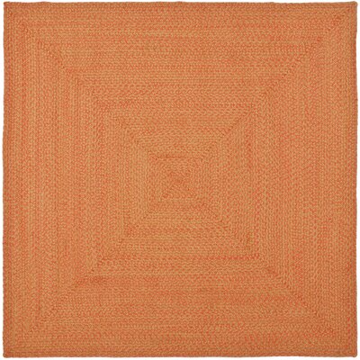 Lissie Cotton Orange Area Rug Beachcrest Home Rug Size: Runner 2'3