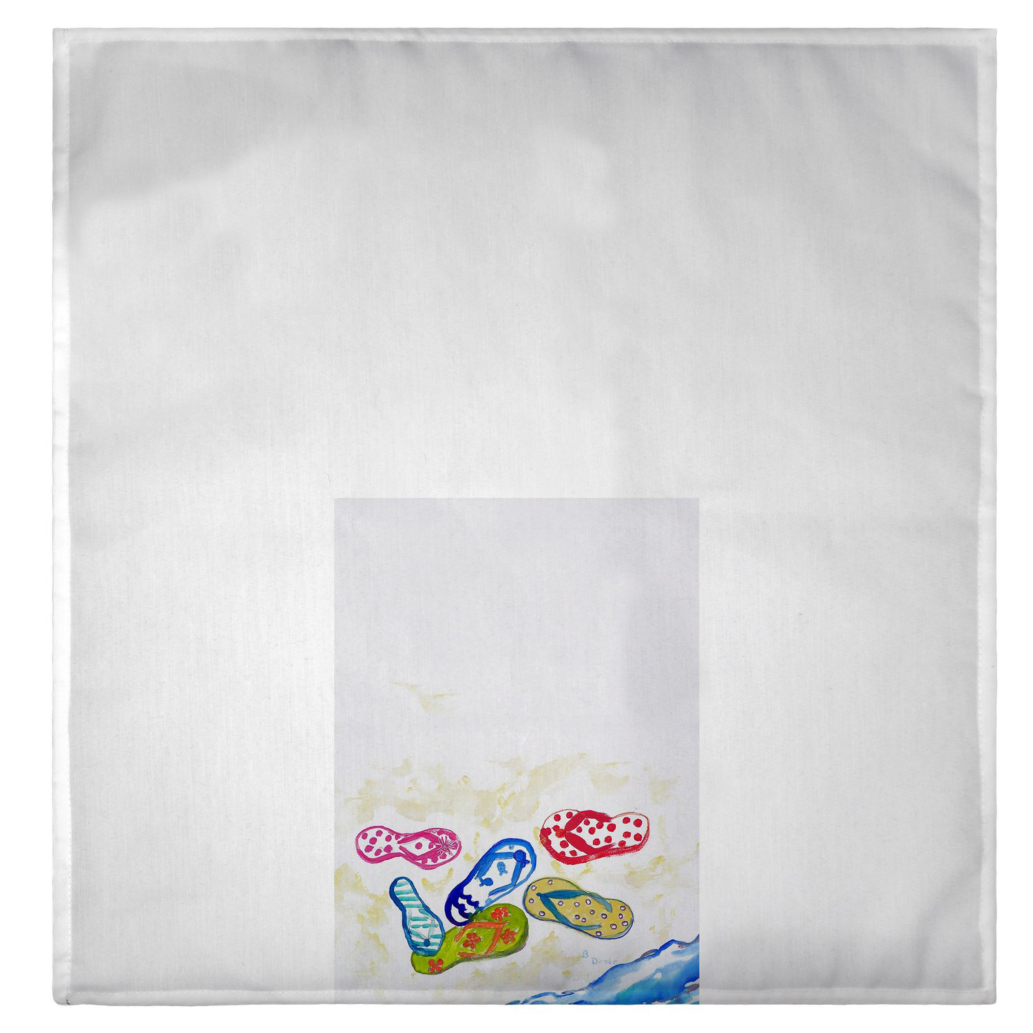 flip flop hand towels