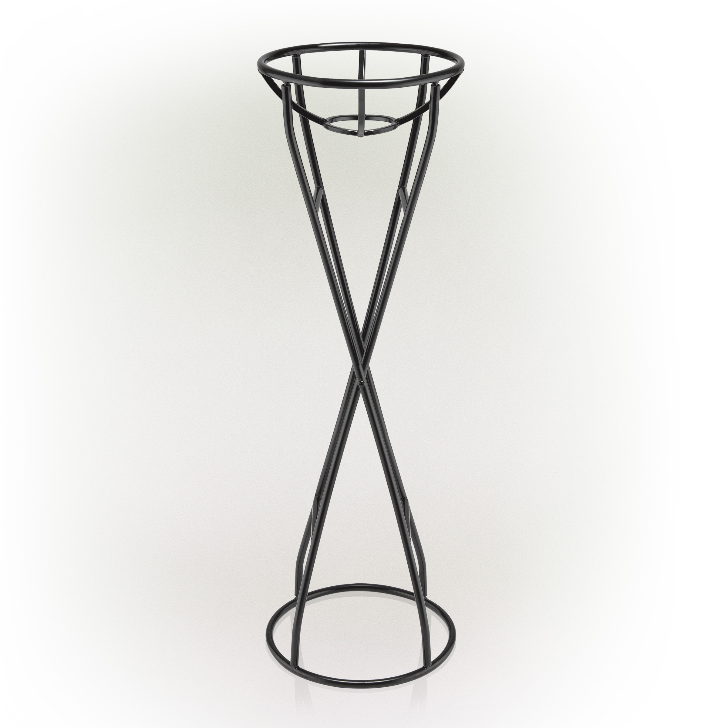 17 Stories Taro Metal Gazing Ball Stand & Reviews Wayfair