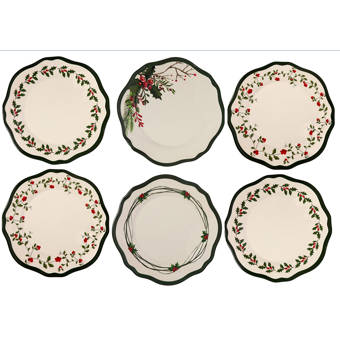 Spode Christmas Rose 6-Inch Bread and Butter Plate