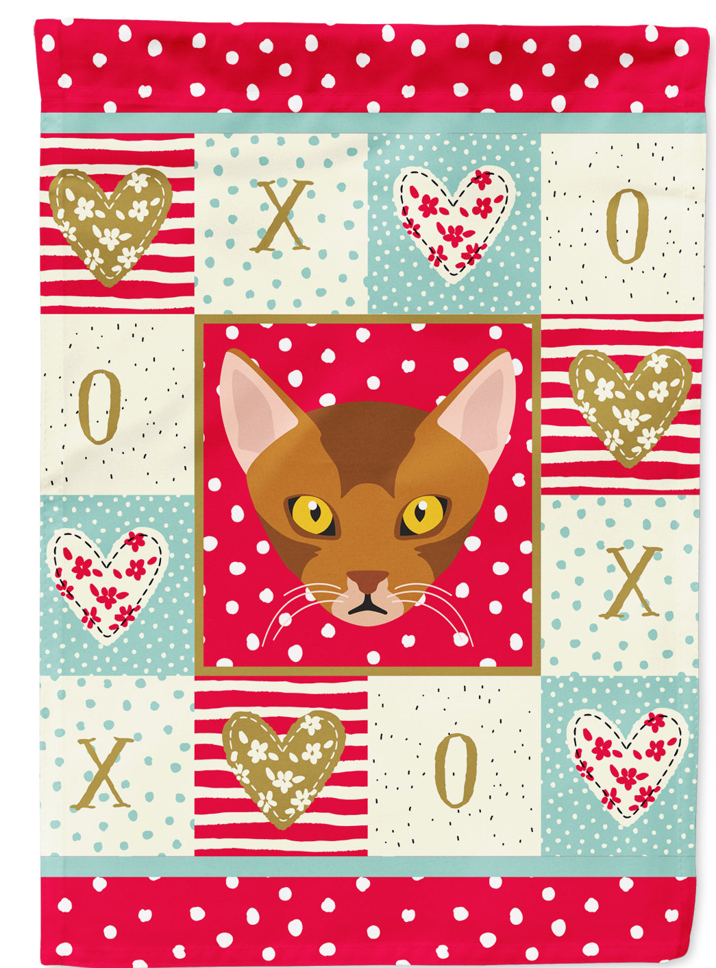 Caroline S Treasures York Cat 2 Sided Polyester 40 X 28 In House Flag Wayfair