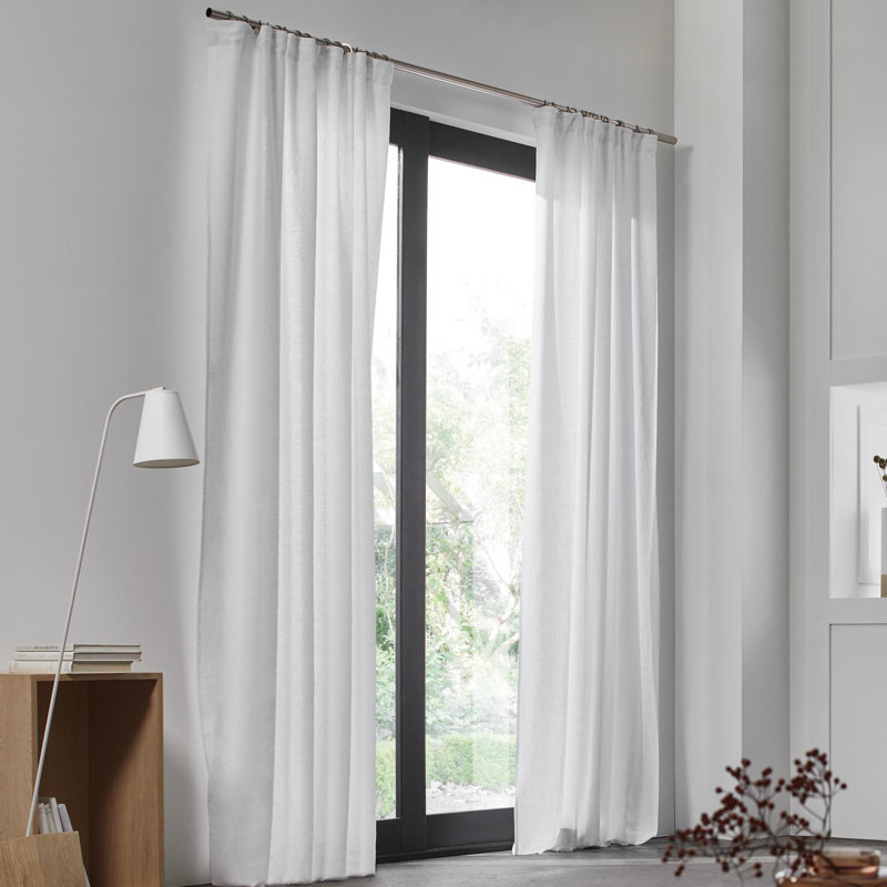 Madura Carlina Gathered Solid Room Darkening Single Curtain Panel Wayfair