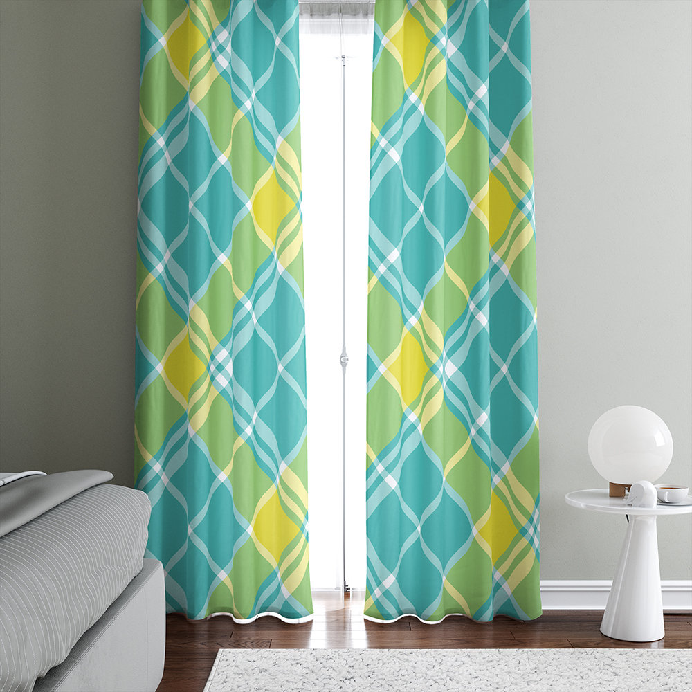Folk N Funky Polyester Curtain Wayfair