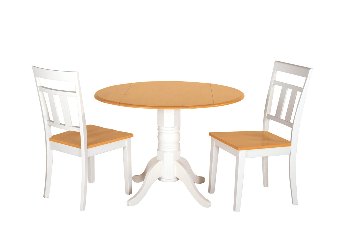 August Grove Adette 3 Piece Drop Leaf Dining Set & Reviews | Wayfair August Grove Adette 3 Piece Drop Leaf Dining Set & Reviews | Wayfair