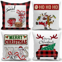 vintage christmas cushions
