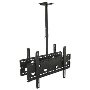 Dual Screen Rotating Tilt Ceiling Mount 32 75 Lcd Plasma Led