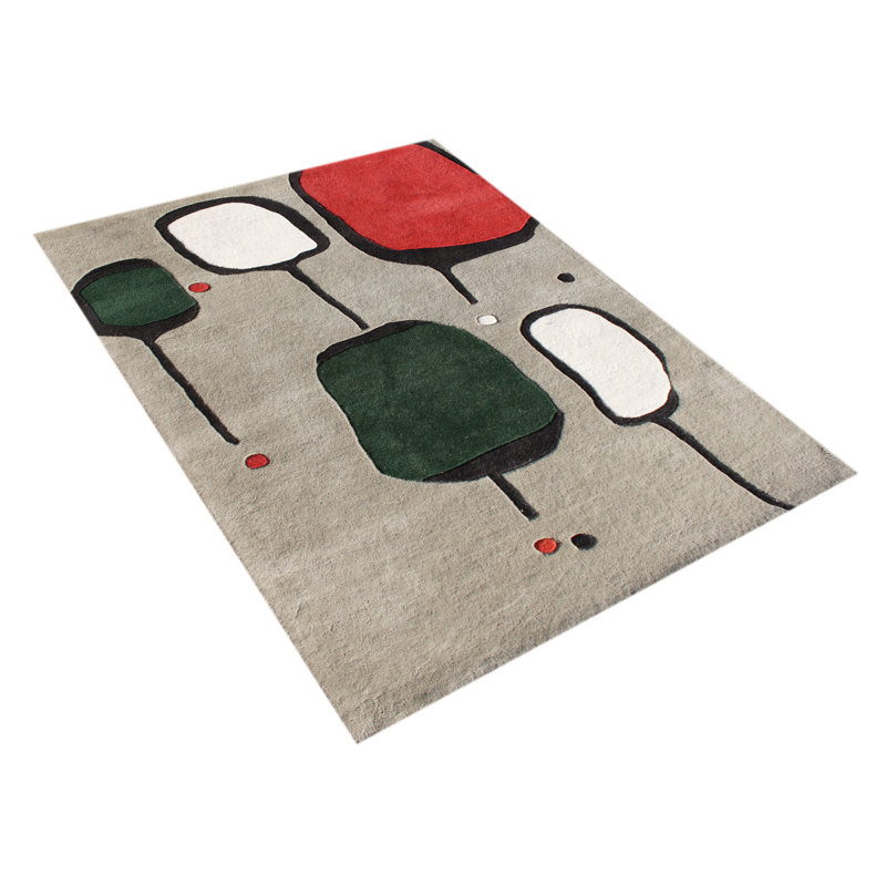 New Zealand Handmade Gray Morn Area Rug