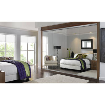 Custom Door And Mirror Mirrored Sliding Closet Doors Reviews