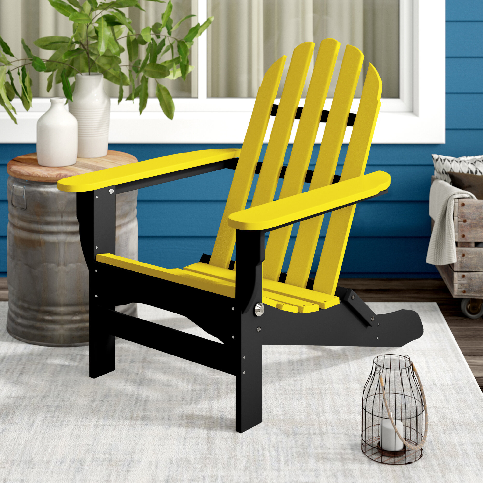 Yellow Adirondack Chairs You Ll Love In 2020 Wayfair