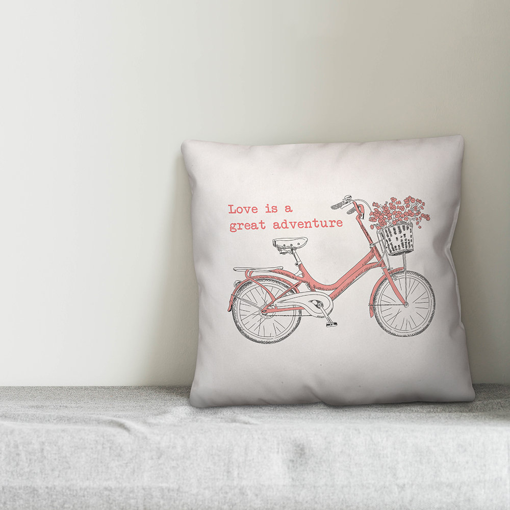 adventure throw pillow