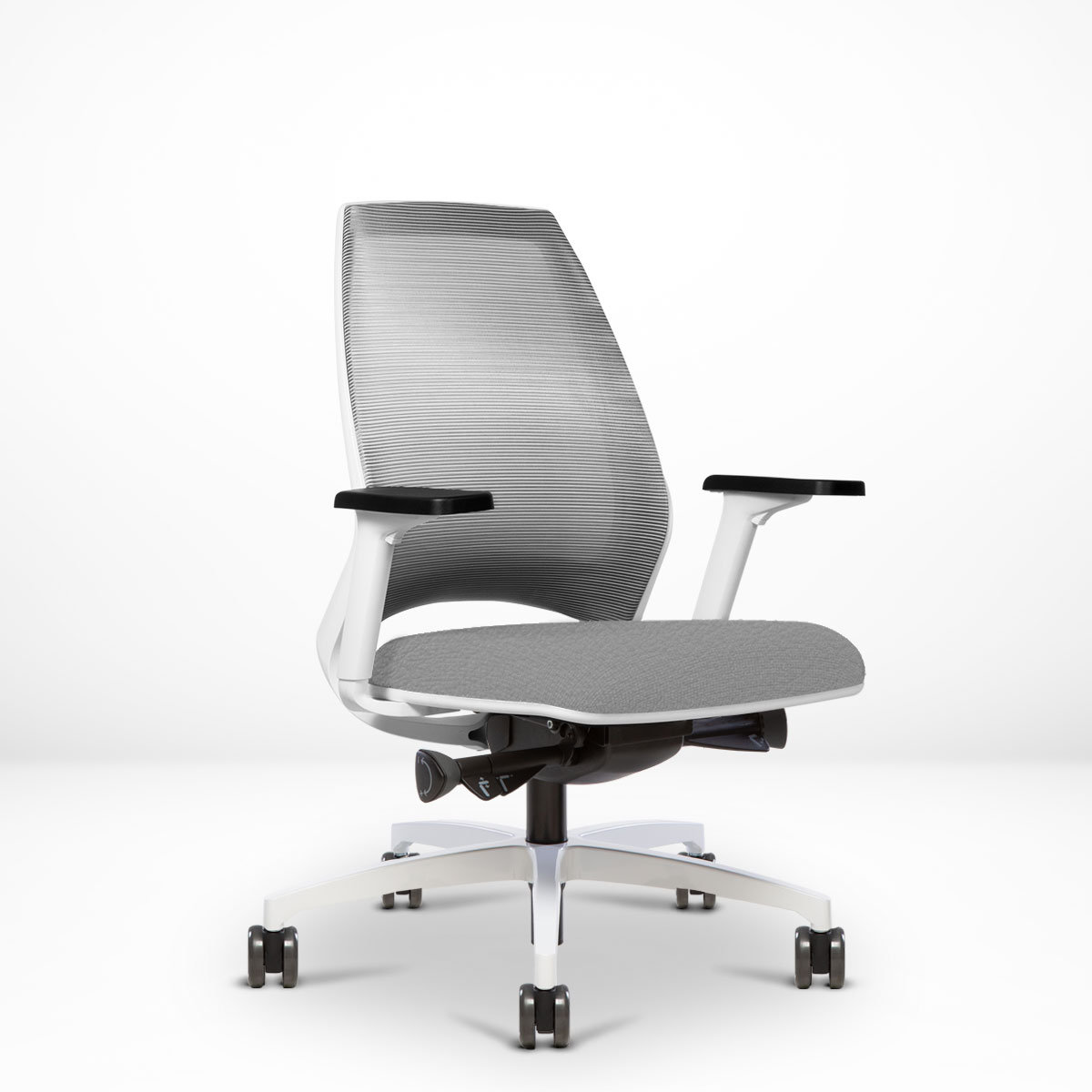 Via Seating 4u Ergonomic Genuine Leather Task Chair Wayfair