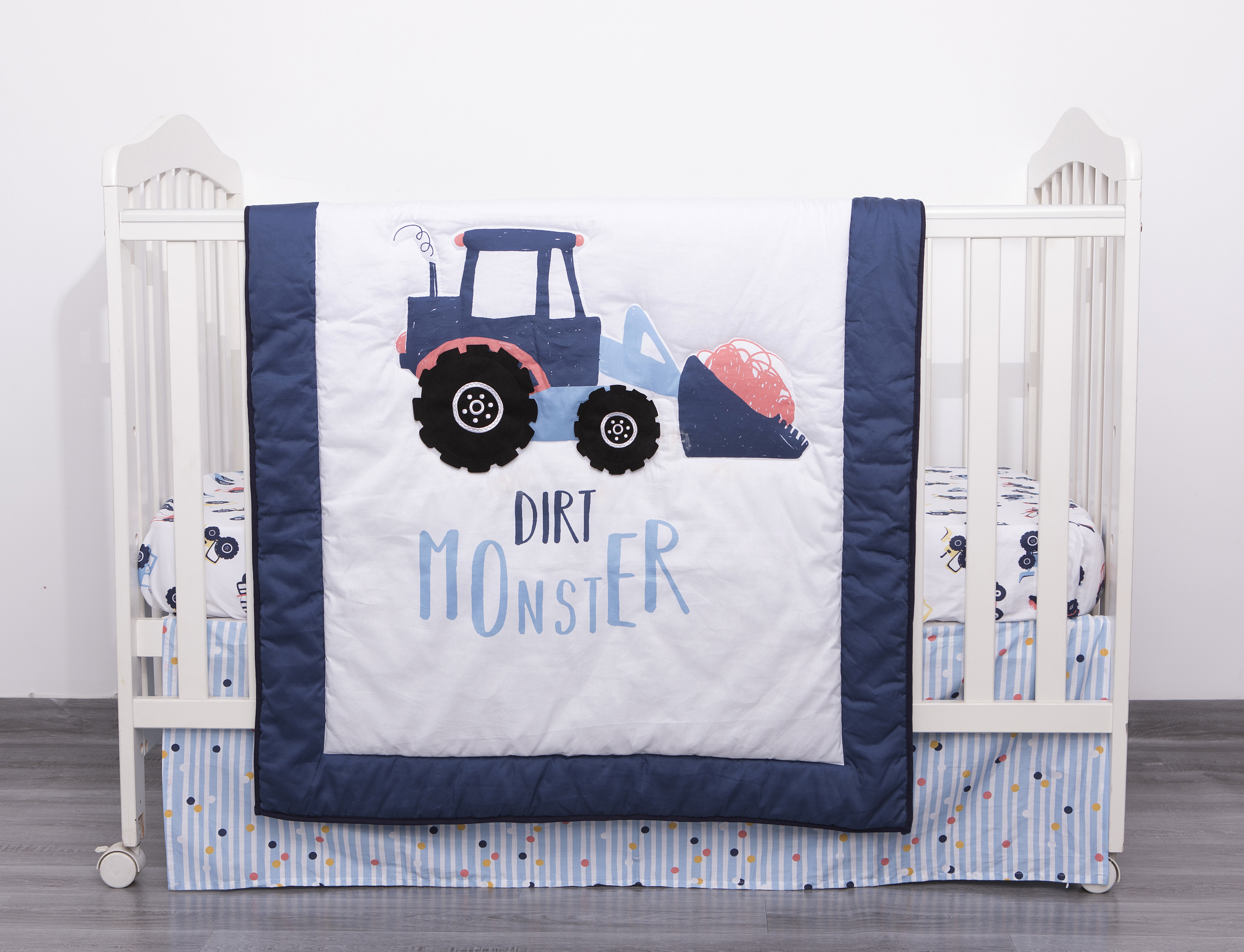 truck crib bedding sets