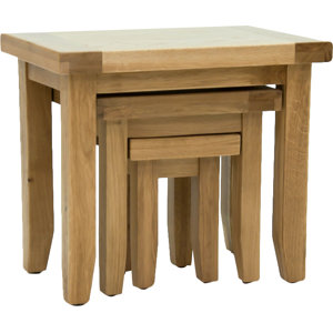 3-tlg. Satztisch-Set von Hazelwood Home