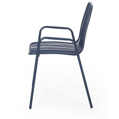 Judith Teak Patio Chair With Cushion Allmodern