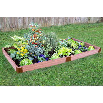Outdoor Living Today 8 Ft X 8 Ft Cedar Raised Garden Bed With Deer Fence Kit Reviews