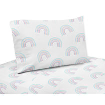 rainbow sheet set twin
