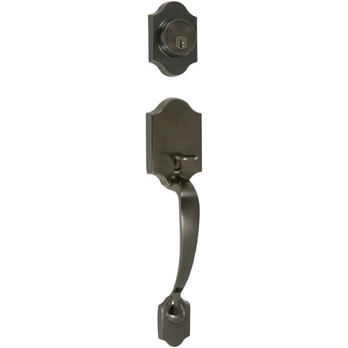 Delaney Hardware Callan Exterior Portion Handleset Double Cylinder