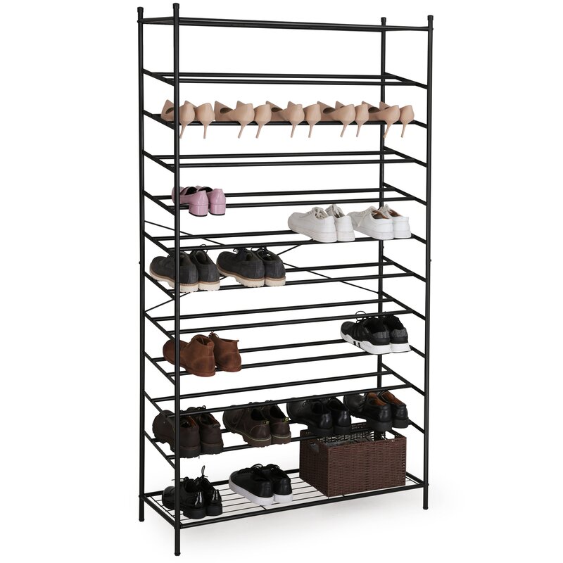 Wayfair Basics 70 Pair Shoe Rack Reviews Wayfair Co Uk