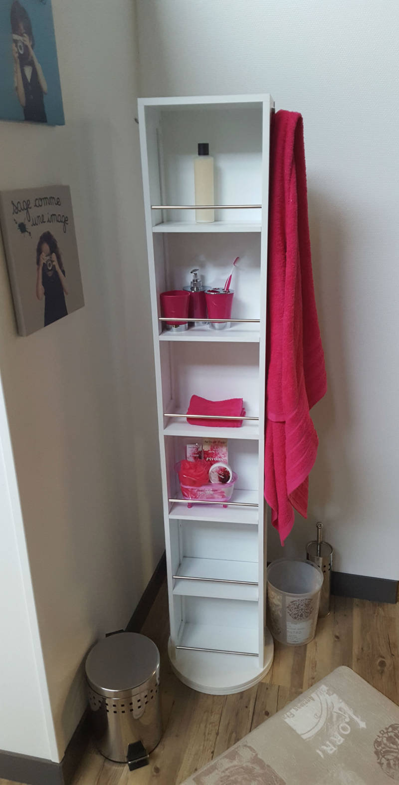 6 86 W X 63 73 H Linen Tower