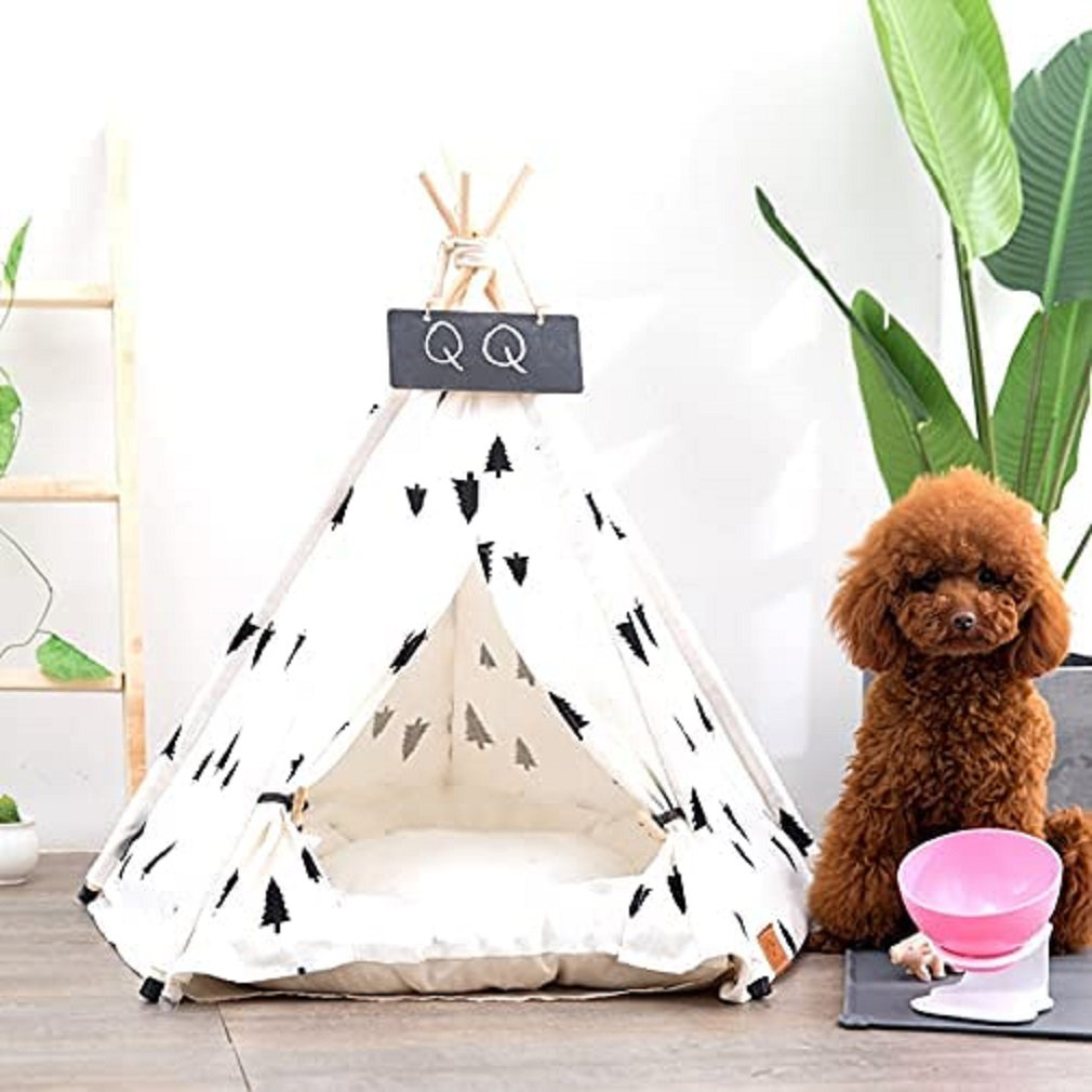 thick padded dog beds