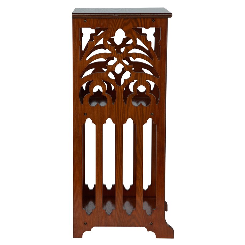 Design Toscano St Thomas Aquinas Gothic End Table Wayfair Ca