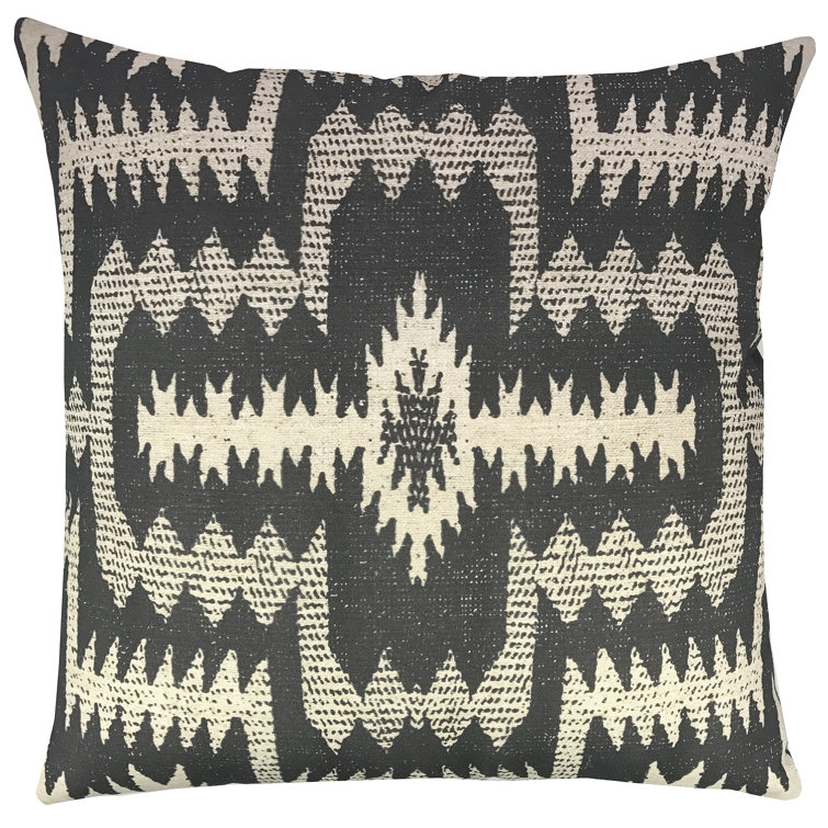 aztec throw pillow