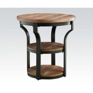 Go to store & view more images Brasher Round Metal Framed End Table by Williston Forge