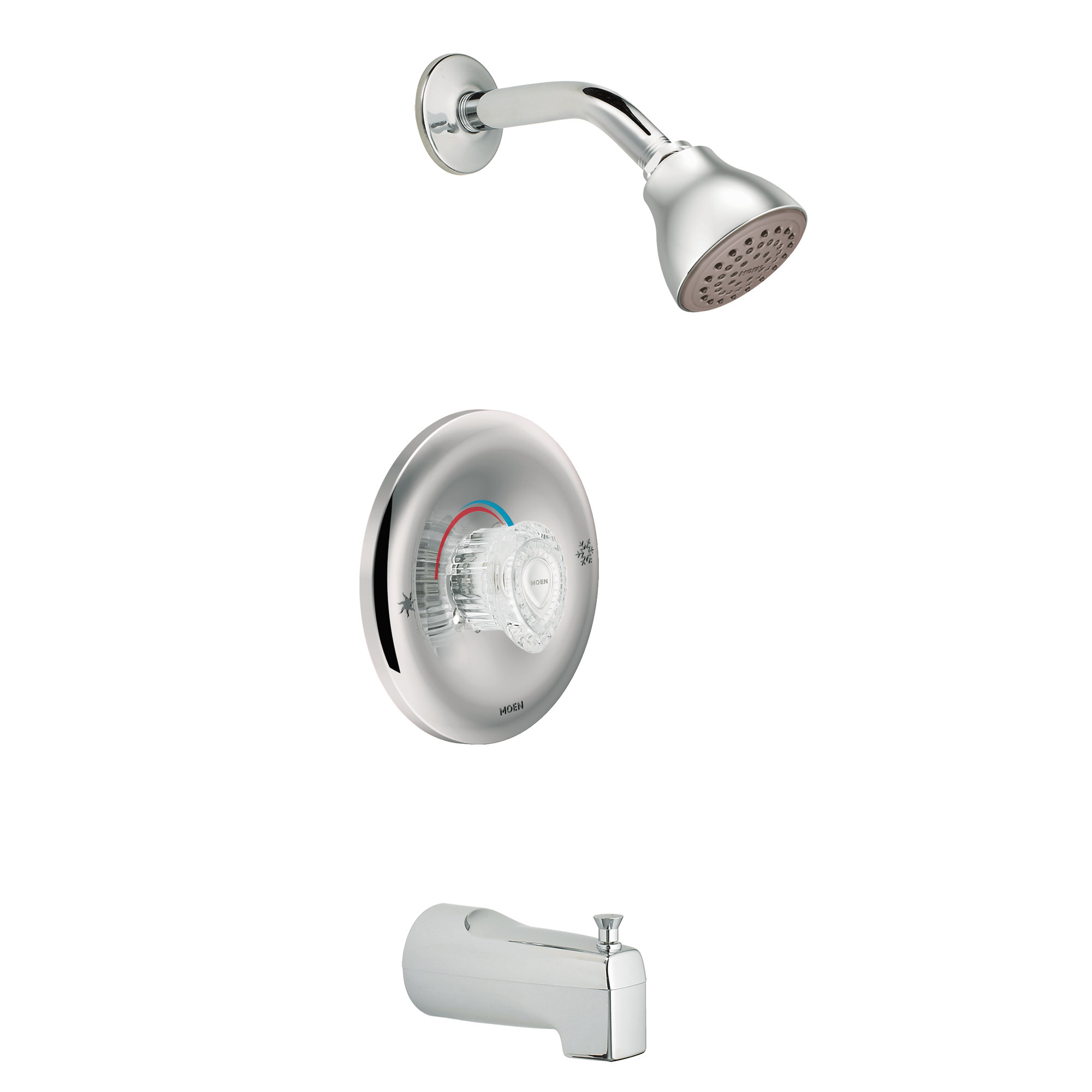 Moen Chateau Tub and Shower faucet Trim with Knob Handle and PosiTemp