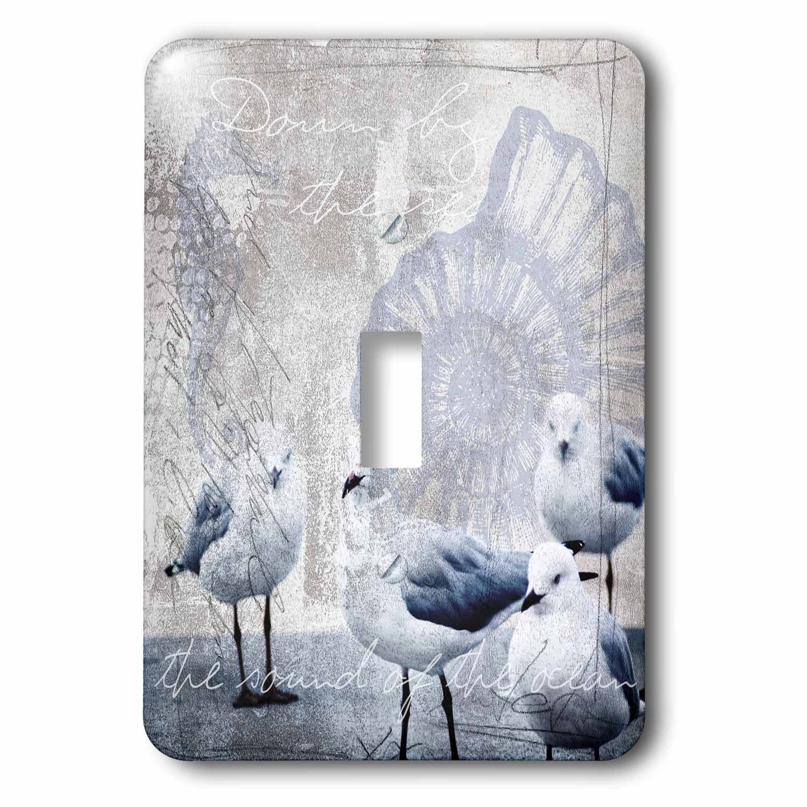 3drose Sea Gulls 1 Gang Toggle Light Switch Wall Plate Wayfair
