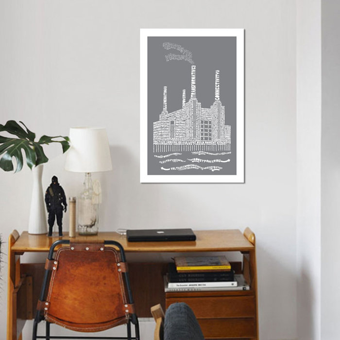 Battersea Power Station London Canvas Art Cheap Wall Print Home Interior