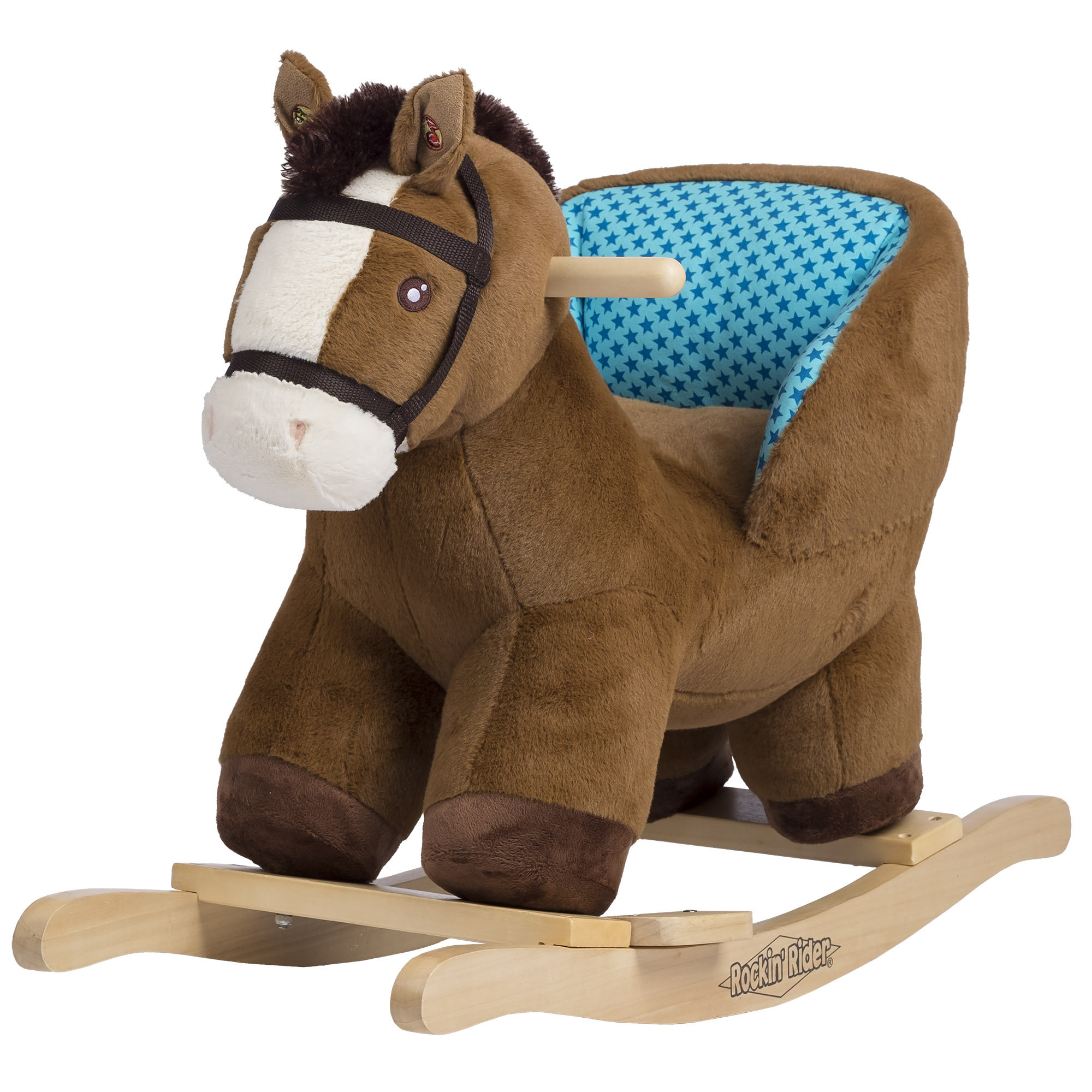 peacock rocking horse