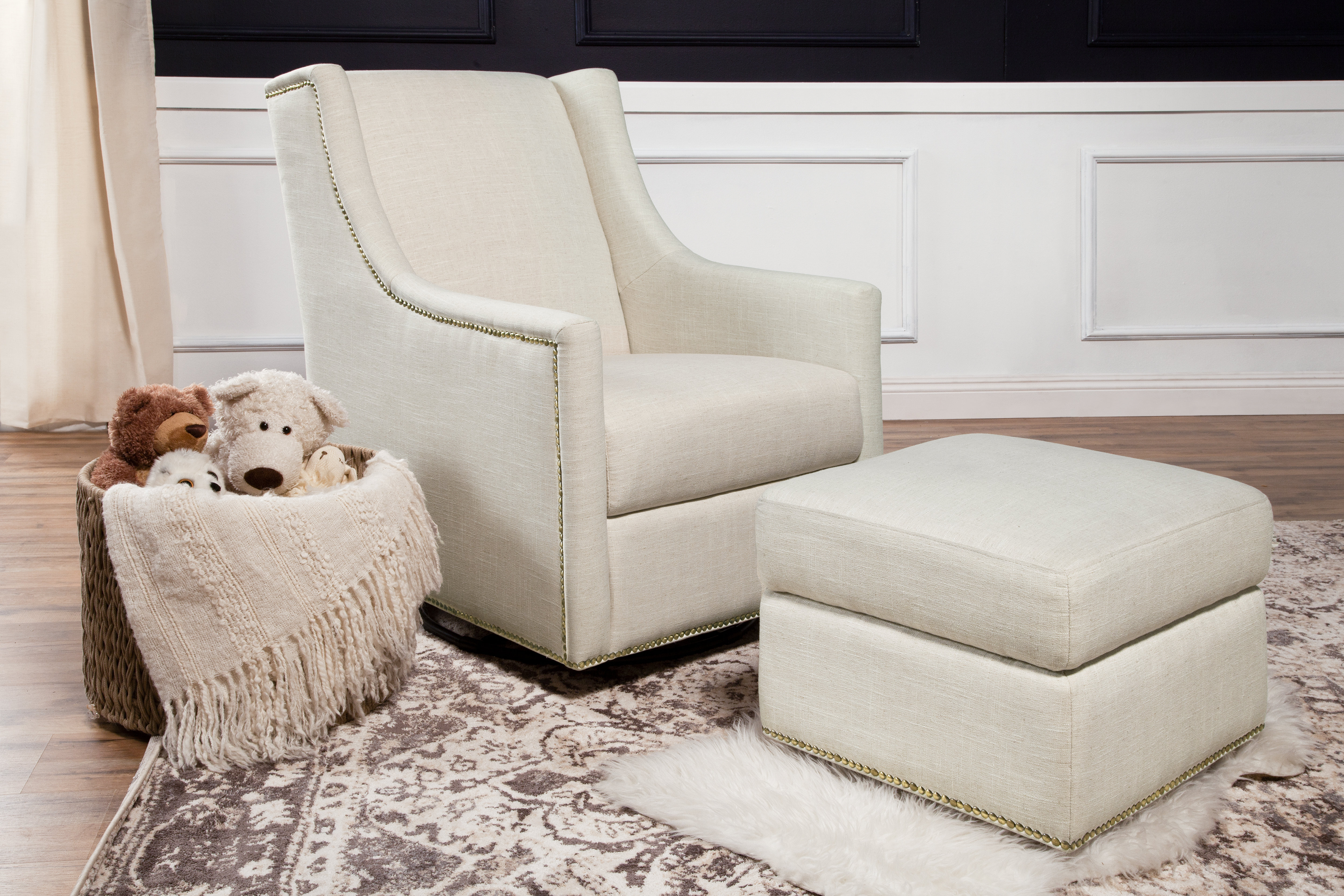 Million Dollar Baby Clic Harper Glider And Ottoman Reviews Million Dollar Baby Clic Harper