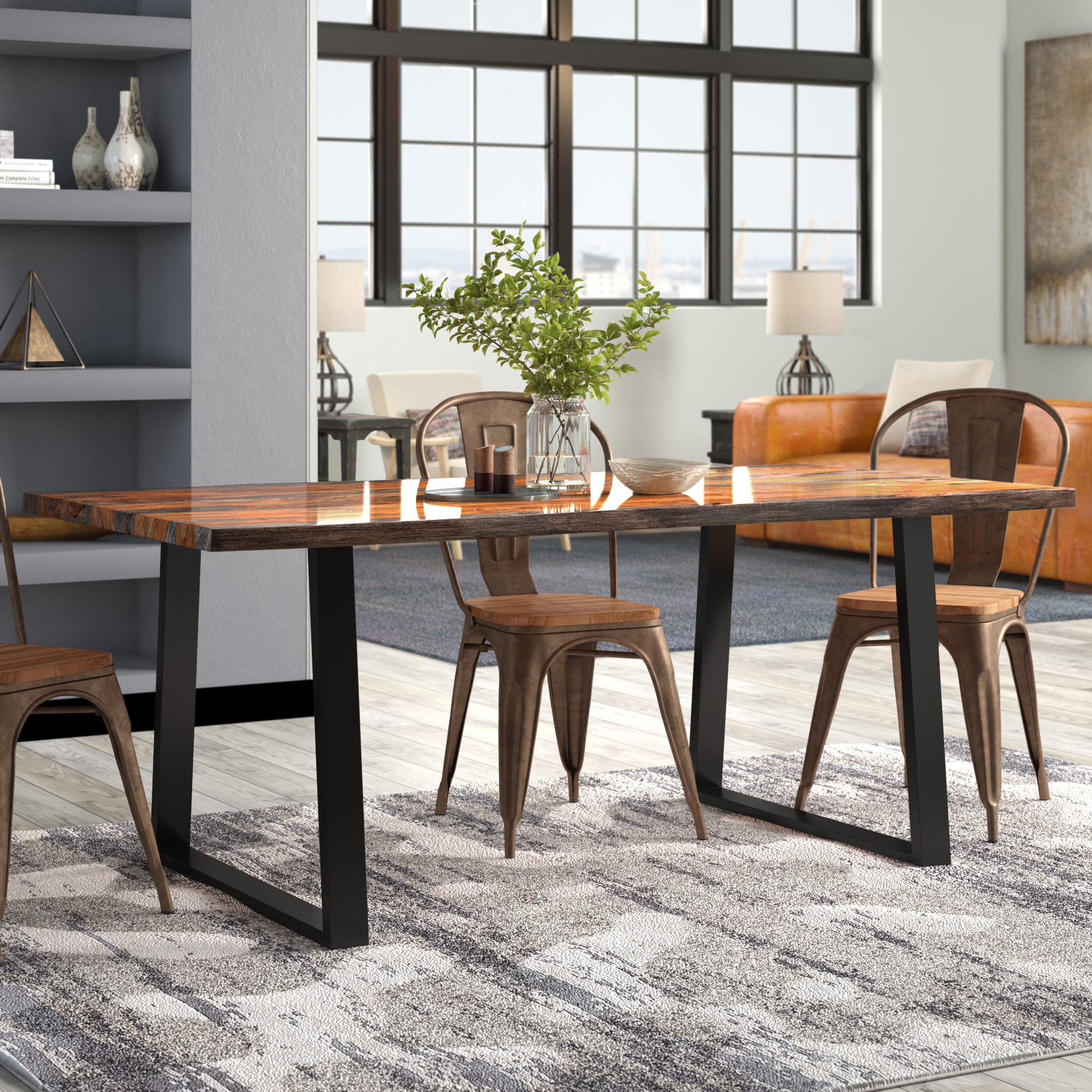 metal dining tables