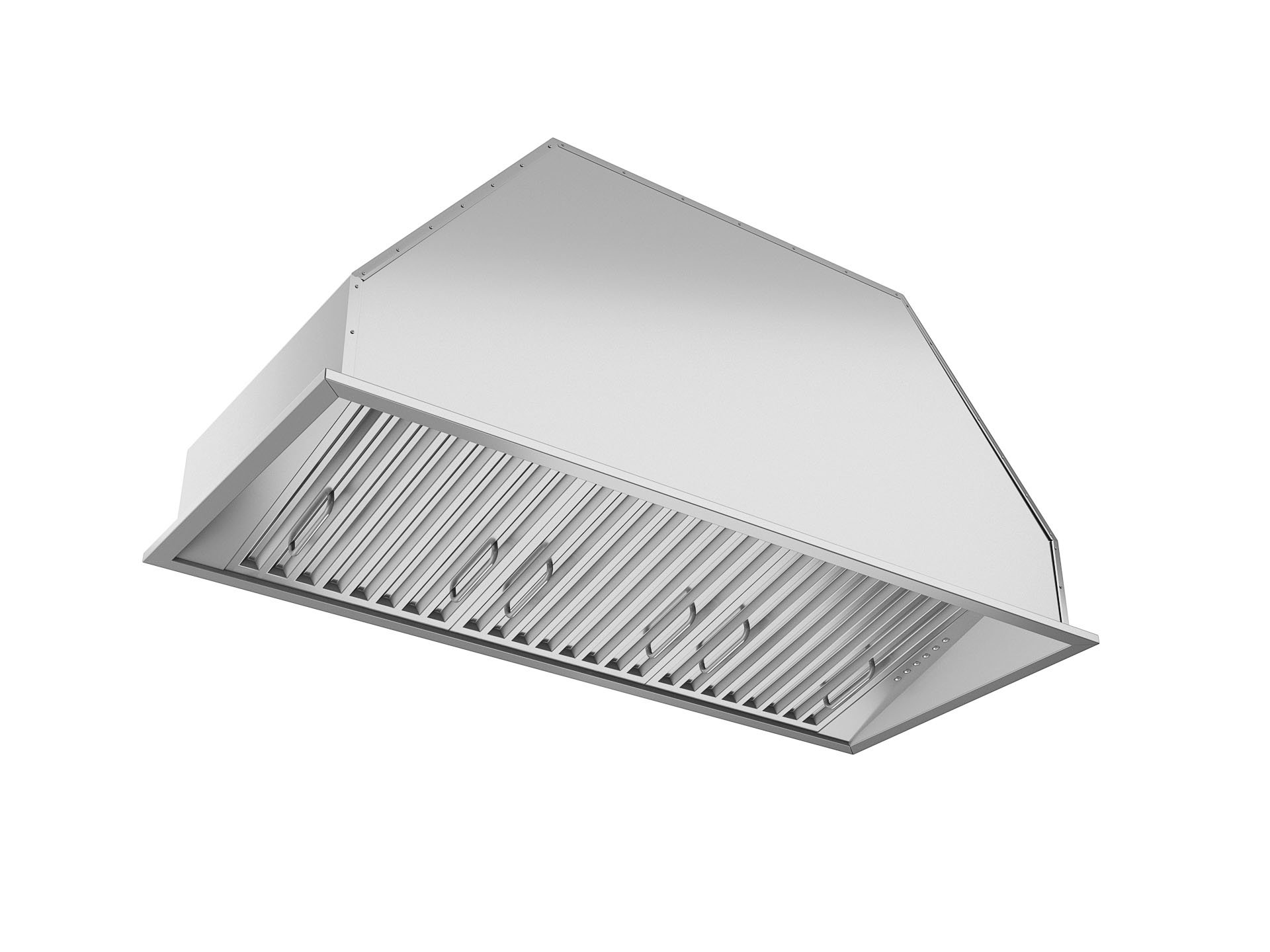 Ancona 34" 600 CFM Ducted Insert Range Hood in Stainless Steel