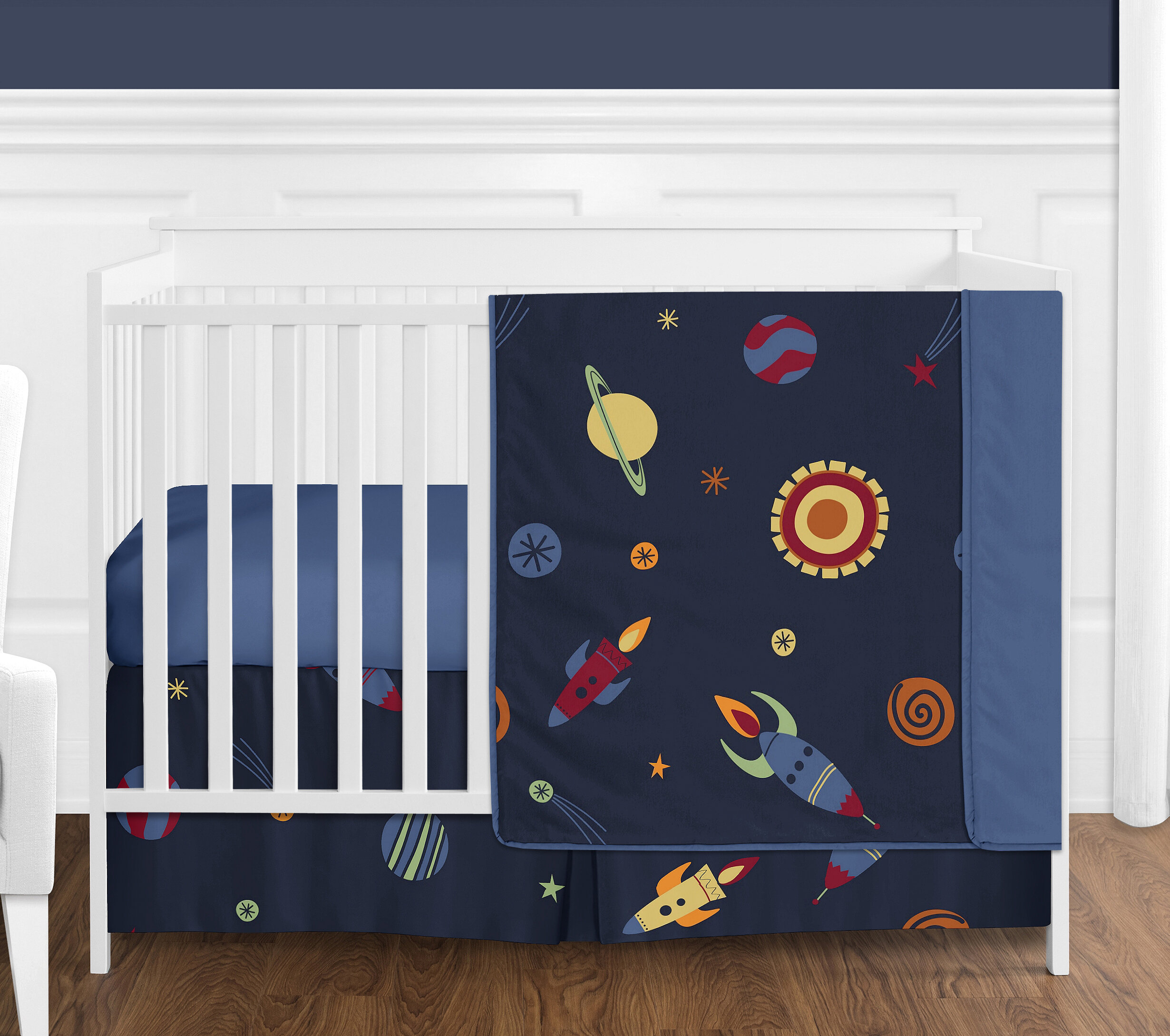 space crib set