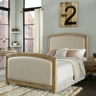 Go to store & view more images Loggins Upholstered Panel Bed by Loon Peak
