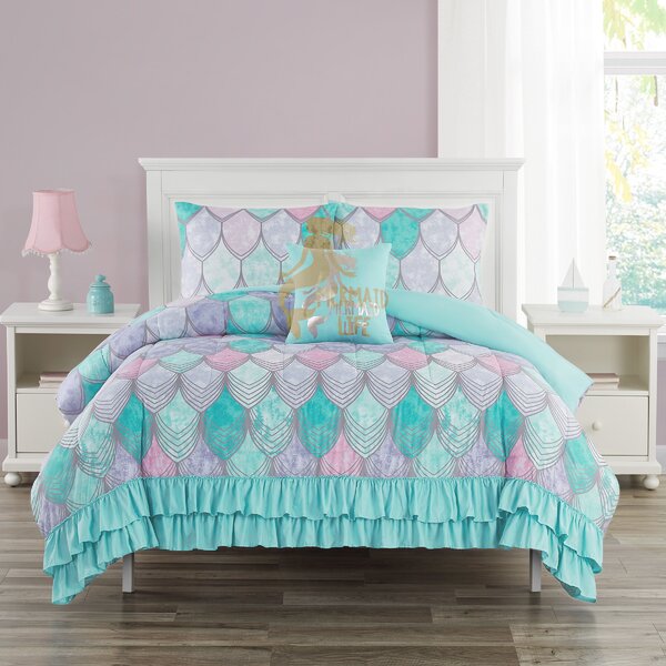 mermaid quilt set