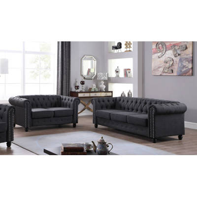 Alcott Hill Connelly 2 Piece Living Room Set Reviews Wayfair