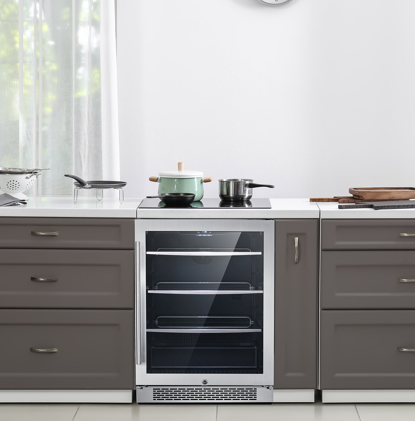 Hanover The Vault 172 Cans (12 oz.) Convertible Beverage Refrigerator