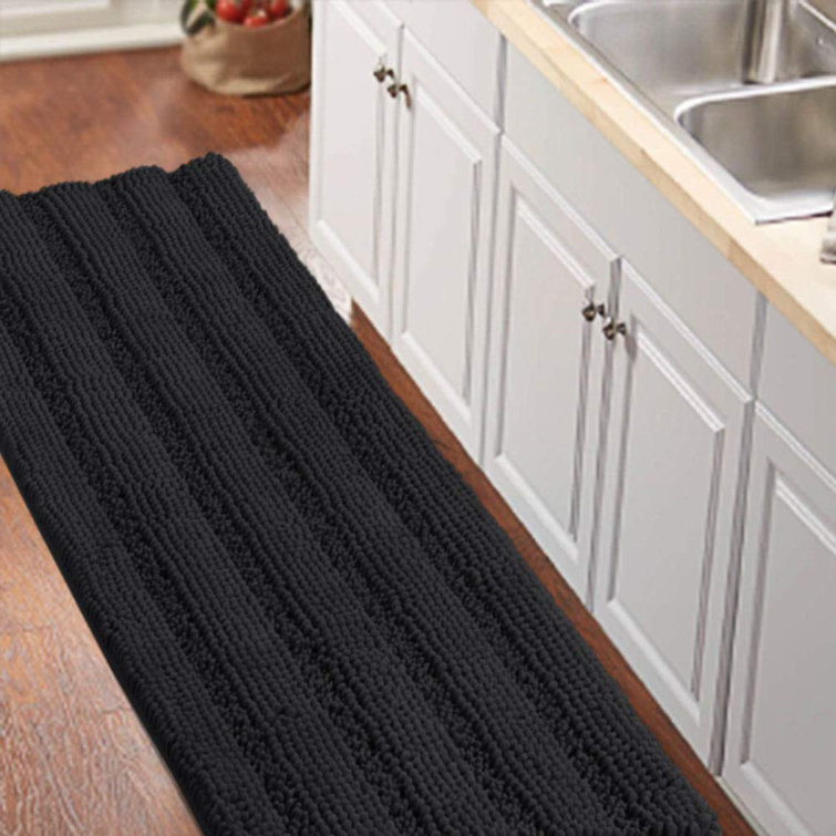 Kitchen Runner Chenille Shag Area Rug 