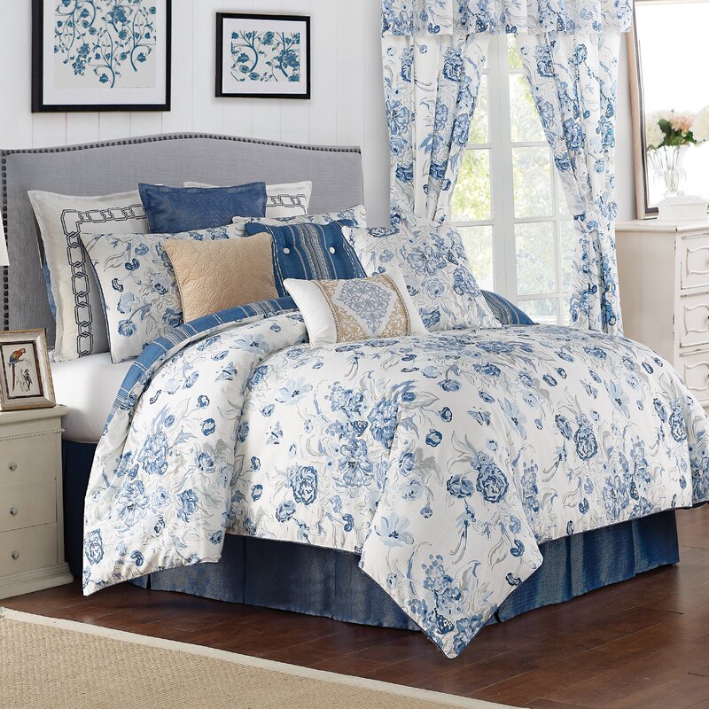 Rose Tree Ardenelle Floral Comforter Set Wayfair