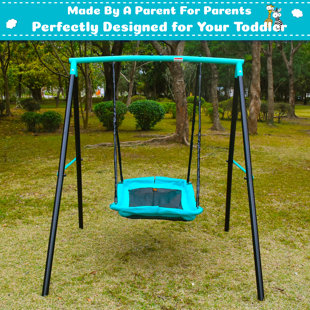 Small Under 800 Sq Ft Swing Sets You Ll Love Wayfair Magic Carpet Swing Set