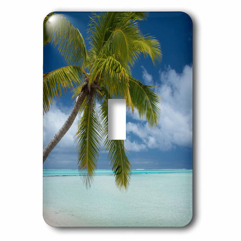 3drose Tropical Sand Beach 1 Gang Toggle Light Switch Wall Plate Wayfair