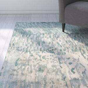 Eridani Light Gray/Blue Area Rug