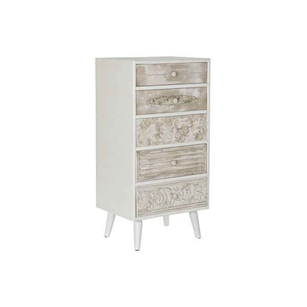 Fleur De Lis Living Drawer Spruce Mdf 48X36,5X96 White | Wayfair.co.uk